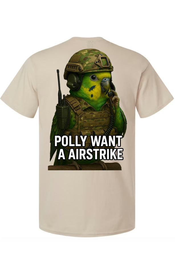 Polly Want a Airstrike